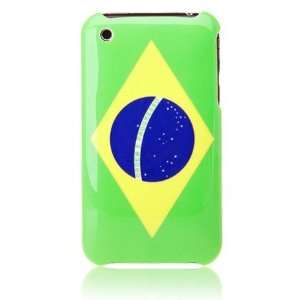   Apple iPhone 3G World Cup   1 Pack   Retail Packaging   Brasil Cell