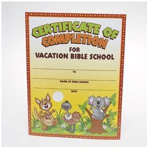  SALE VBS Completion Certificates SALE Electronics