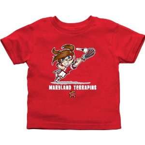 NCAA Maryland Terrapins Infant Girls Lacrosse T Shirt 