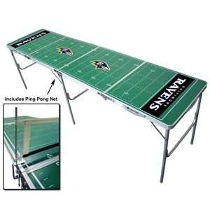  Baltimore Ravens NFL Tailgate Table With Net (2x8 