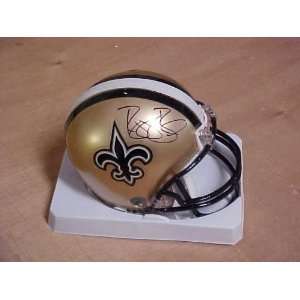 Reggie Bush Hand Signed Autographed New Orleans Saints Riddell 