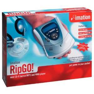  Imation RipGO Mini CD R Burner & Digital Audio Player 