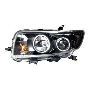  08 10 Scion xB Black LED Halo Projector Headlights /w 