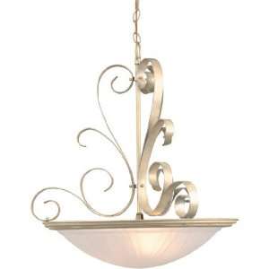 Lite Source LS 1053PEARL Variance Ceiling Lamp with Glass 