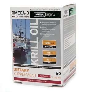  NutraOrigin Omega Krill Oil High Potency Dietary Supplement 