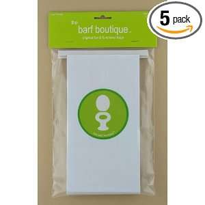  Green Toilet Barf Bags (5/pk)