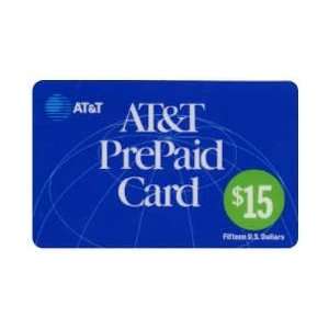   Dot) AT&T PrePaid Card For Fed Employees SPECIMEN 