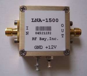10 1500MHz 26dB Gain Low Noise Amplifier, LNA 1500, SMA  