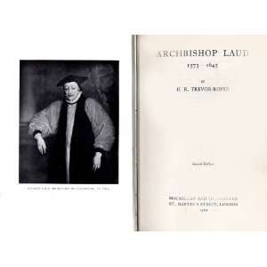  Archbishop Laud H R Trevor Roper Books