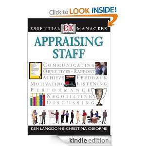 Appraising Staff (Essential Managers) Christina Osbourne  