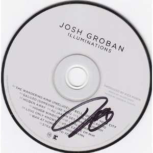  Josh Groban Signed CD W/COA Proof Illuminations C Sports 