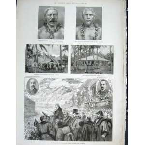   King Samoa Hospital Tunbridge Wells 1889 Print