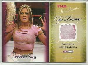 TNA Knockouts Velvet Sky Top Drawer 3 Color Worn Shirt Relic / 175 