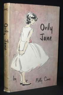 Molly Cone ONLY JANE 1960 1st ed HB DJ Velma Ilsley  