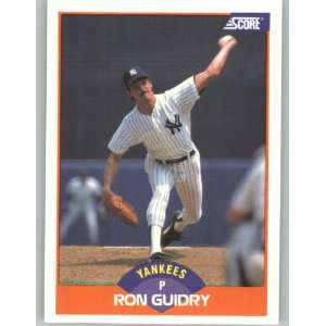  1989 Score #342 Ron Guidry   New York Yankees (Baseball 