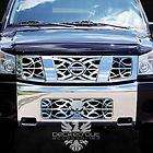 Armada Titan 04 07 Tribal Chrome Style Grille Grill Insert Polished 