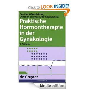  Hormontherapie in der Gynäkologie 0 (German Edition) Gunther 
