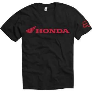  FOX HONDA BASIC T SHIRT BLACK MD Automotive