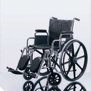  MDS806300NVY Excel Wheelchair Navy Upholstery