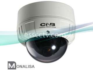 CNB VCM 24VF Outdoor DOME SECURITY CAMERA SONY CCD 600 TVL WIDE 2.8~10 