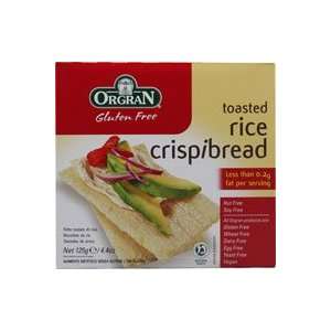  Orgran Gluten Free Toasted Rice Crispibread    4.4 oz 