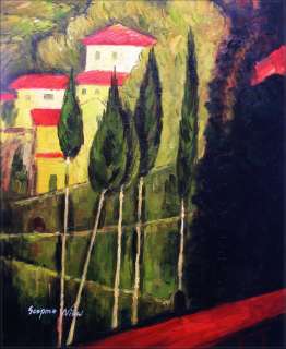   Hand Painted Oil Painting Repro Amedeo Modigliani Landscape  