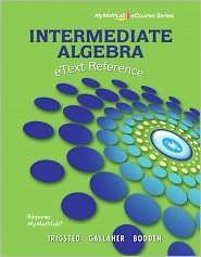 Intermediate Algebra, (0321652851), Kirk Trigsted, Textbooks   Barnes 