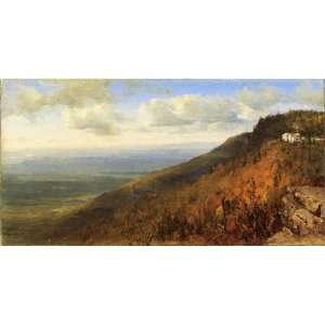 Hand Made Oil Reproduction   Sanford Robinson Gifford   24 x 12 inches 