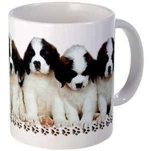  St Bernard Puppies Pets Mug by 