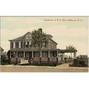   Reprint Residence of B. C. Kirk, Belhaven, N. C