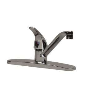   Lead Compliant Single Handle Widespread Kitchen Faucet with Met Home