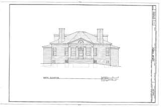 Poplar Forest unique octagon brick country house plan by Thomas 