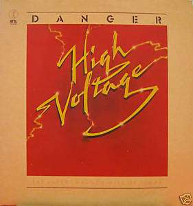 TEL HIGH VOLTAGE LP VARIOUS ARTISTS 1981 EXC  