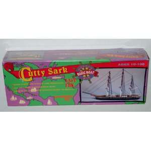  CUTTY SARK Wooden Basic Boat Kit Toys & Games