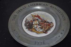 THE GREAT AMERICAN REVOLUTION 1776 PLATE  