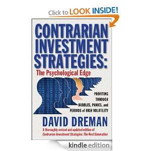 Contrarian Investment Strategies David Dreman  Kindle 