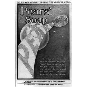   Soap illustrated with Halleys Comet,Red Book Magazine