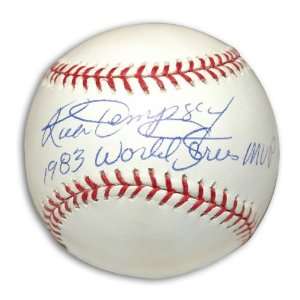 Rick Dempsey Autographed Baseball   with 1983 World Series MVP 