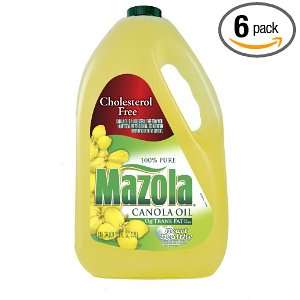 Mazola Canola Oil, 96 Ounce (Pack of 6) Grocery & Gourmet Food