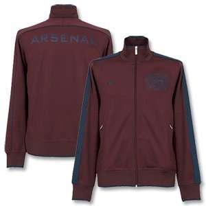  11 12 Arsenal Authentic N98 Jacket   Maroon Sports 