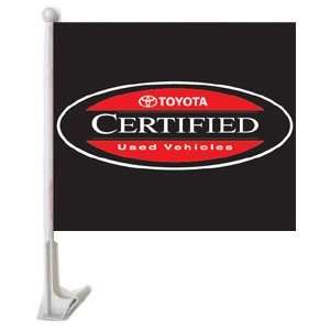  NEOPlex Toyota Certified Used Vehicles Car Window Flag 