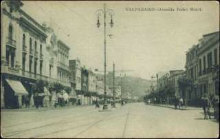 chile, VALPARAISO, Avenida Pedro Montt (1920s)  