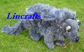 Binturong(Bearcat) Plush Soft Toy by Dowman Soft Touch.Cute,cuddly 