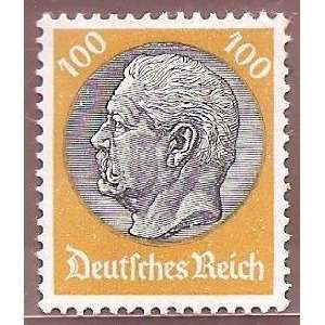   Stamp Germany President Von Hindenburg Type Of 1933 Scott 431 OGMLHVF