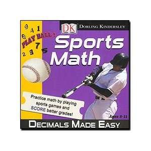   Sports Math   Decimals Made Easy Math for WIN/MAC for 11 8 Office
