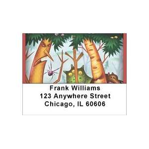  Creepy Jungle Buddies Address Labels