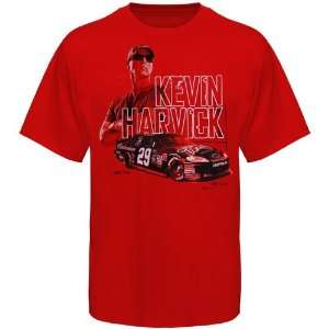  Chase Authentics Kevin Harvick Team Color T Shirt   Red 