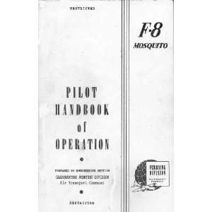   Mosquito Aircraft Pilot Manual De Havilland Canada Books