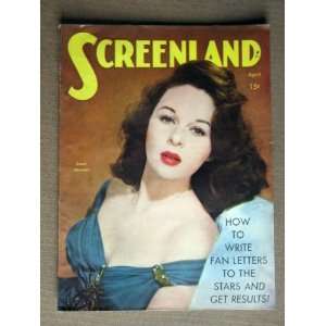  PHOTOPLAY Magazine, APRIL 1946 with SUSAN HAYWARD on the 