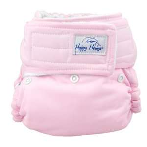 Happy Heinys Organic Cloth Diapers 12 Pack Girls Color Pink all in one
